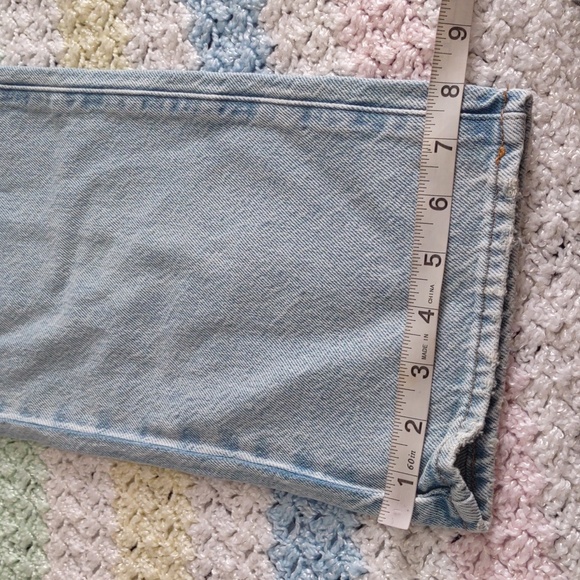 NWT Pacsun Size 30 Dad Jean High Rise Relaxed Straight Leg Button Fly Jeans - Picture 5 of 16